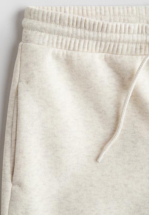 H&M - Sweatshirt joggers - light beige marl