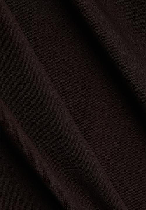 H&M - Short-sleeved dress - dark brown