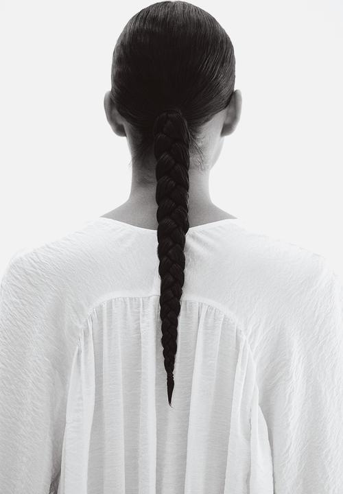 H&M - Smocked blouse - white
