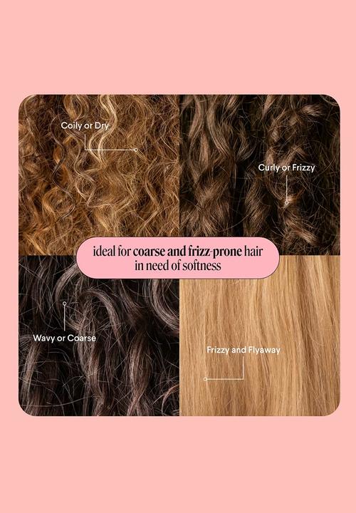 MONDAY Haircare - SMOOTH Shampoo with Wheat Protein for Curly & Frizzy Hair - 354ml