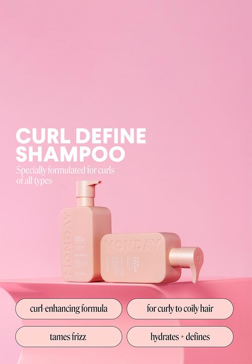 MONDAY Haircare - Curl Define Shampoo With Peptides For Curly & Coily Hair - 354ml