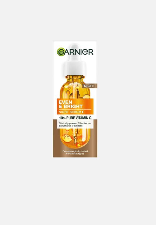 Garnier - SkinActive Even & Bright10% Pure Vitamin C Night Serum 30ml
