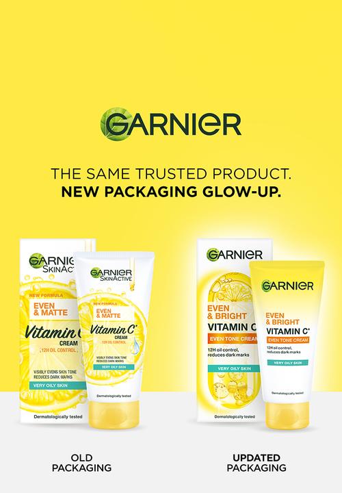 Garnier - Even & Bright Vitamin C Day Cream - Very Oily Skin 40ml