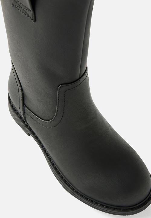 Cotton On - Sadie saddle boot - black