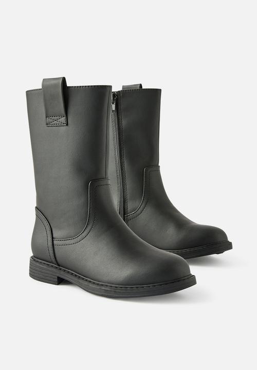 Cotton On - Sadie saddle boot - black
