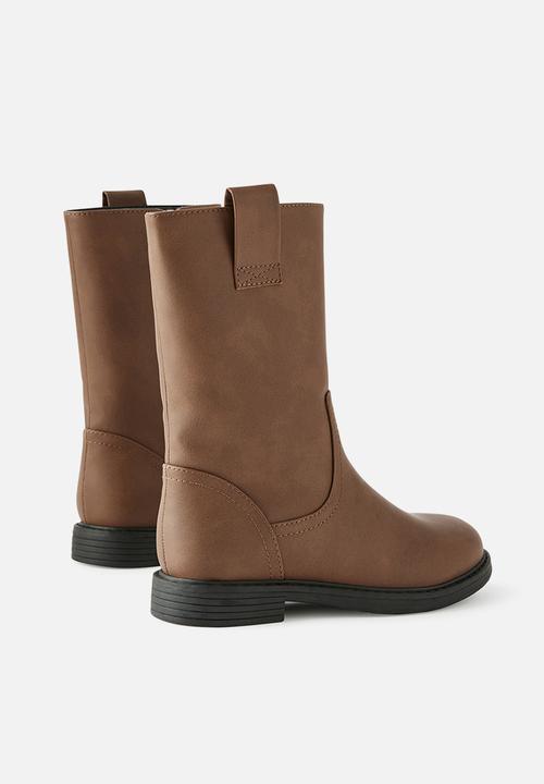 Cotton On - Sadie saddle boot - tan
