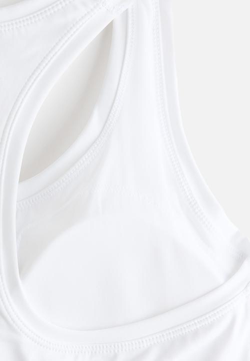 H&M - Sports bra with cool handfeel drymove™ - white