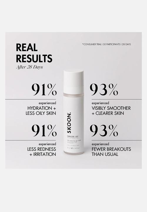 SKOON. - GINGER LILY Oil control face gel-cream REFILL - 50ml