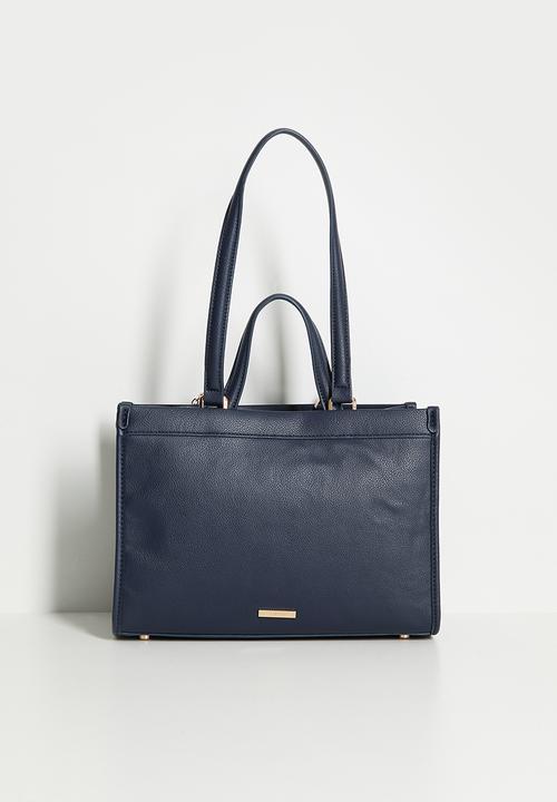 Anne Klein - Exclusive Double Handle Bonded Tote Bag - blue