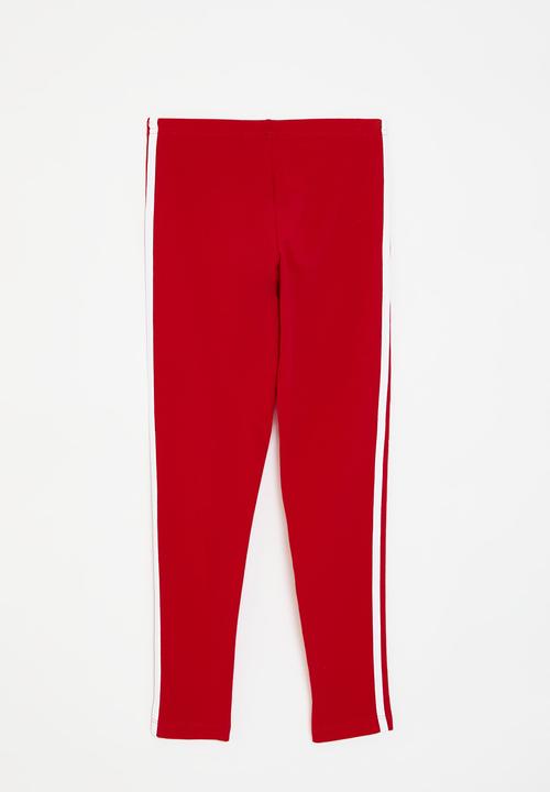 adidas Originals - 3 Stripes Legging Y S26 - Better Scarlet