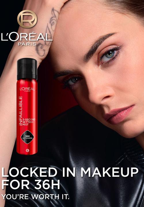 L'Oreal Paris - Infaillible 3-Second Setting Mist Setting Spray Jumbo Size - 150ml