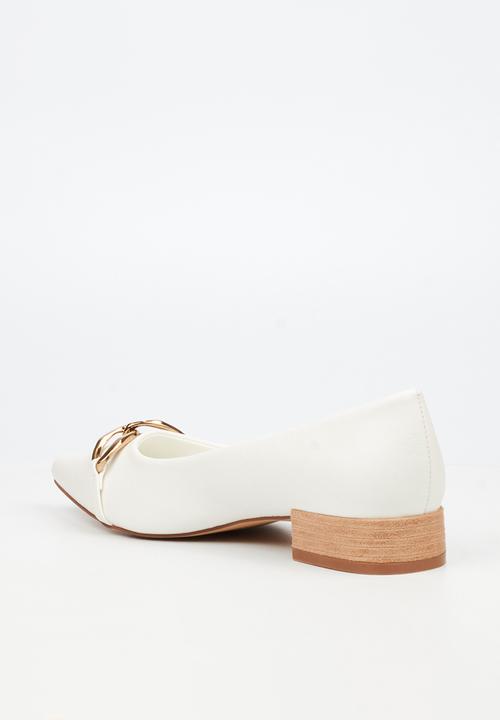Butterfly Feet - Lulu 1 heel - white