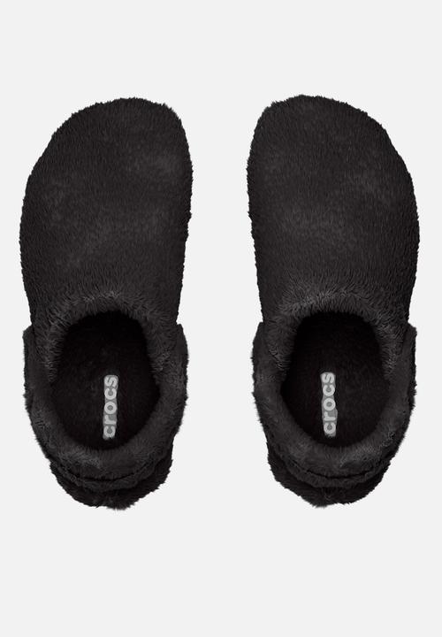 Crocs - Classic unfurGettable clog slipper - black