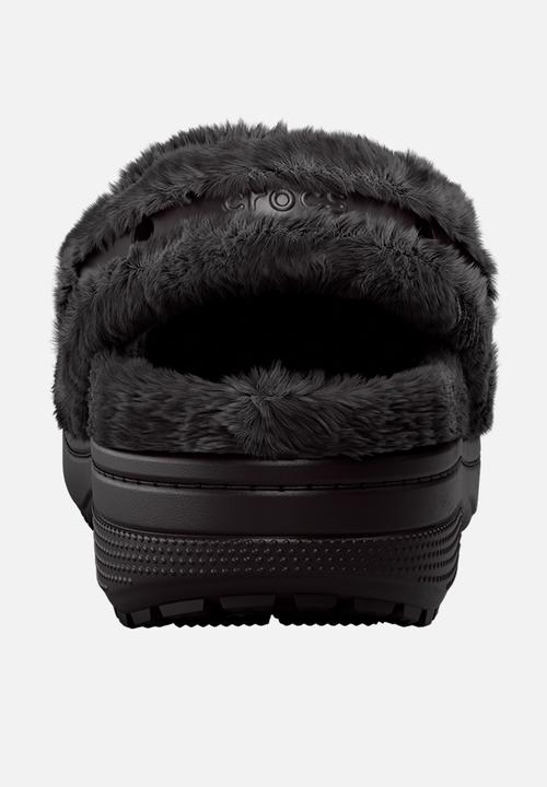 Crocs - Classic unfurGettable clog slipper - black