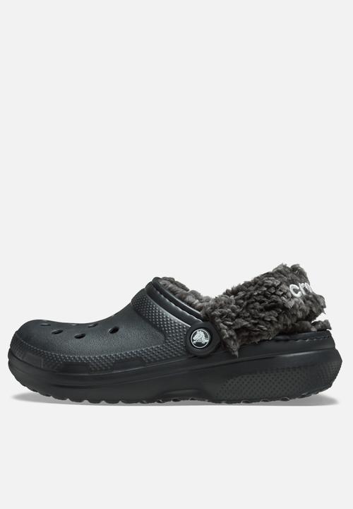Crocs - Classic fleece lined clog clog - black