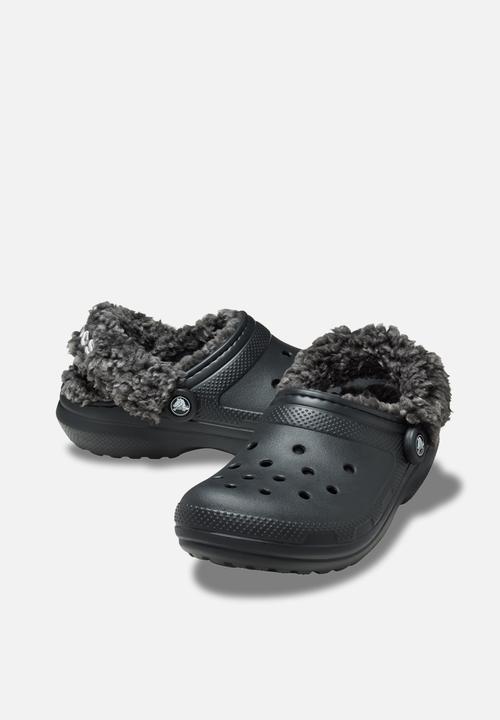Crocs - Classic fleece lined clog clog - black