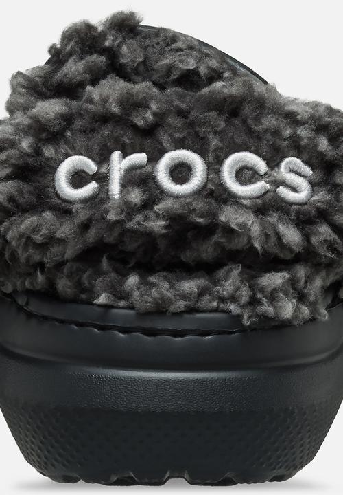 Crocs - Classic fleece lined clog clog - black