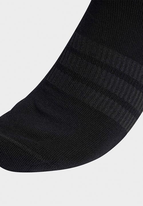 adidas Originals - Cushioned Crew Socks 3pk  - Black/black/white