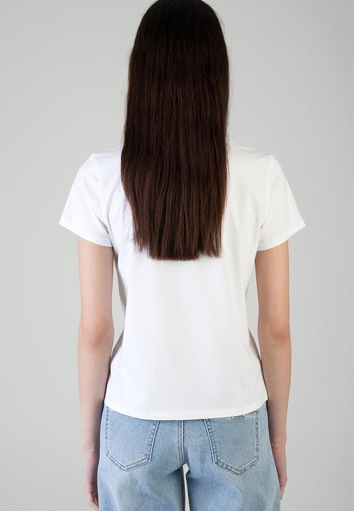 SISSY BOY - Own It: Tshirt With Pearl Logo - White