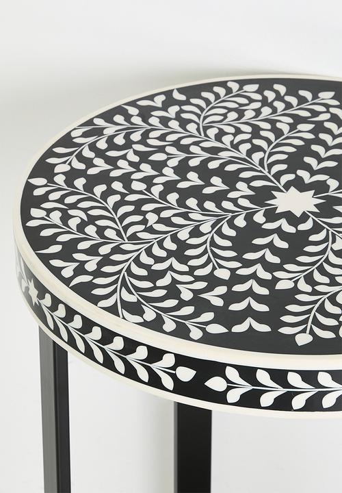 Sixth Floor - Heritage Side Table - Black