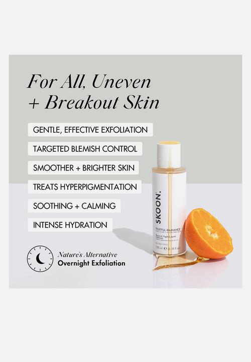 SKOON. - Fruitful Radiance - Renewal Night Liquid Exfoliant