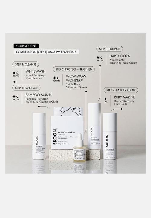 SKOON. - Everyday Essentials Set - T-Zone -Combination (Oily-T) + Sensitive