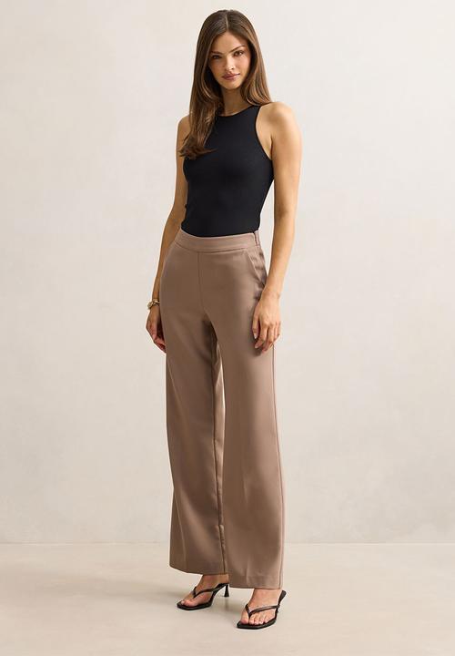 Forever New - Marissa wide leg pants in oak