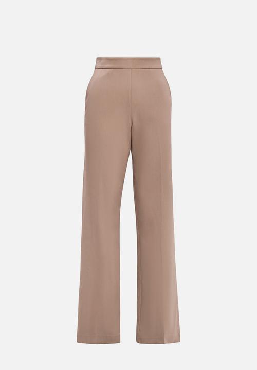Forever New - Marissa wide leg pants in oak