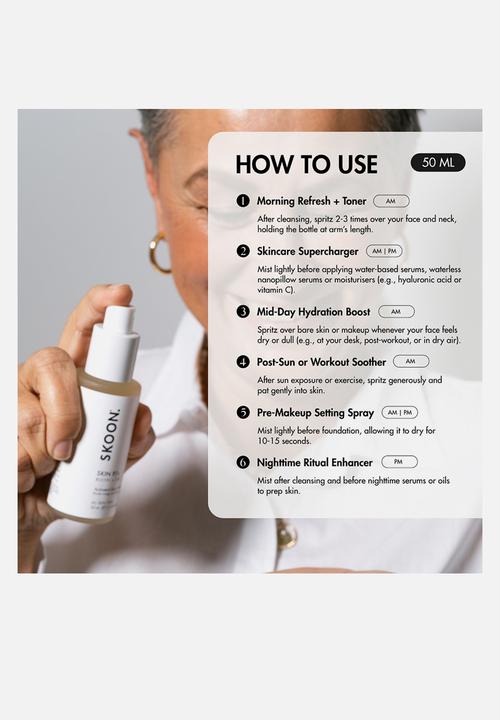 SKOON. - SKIN PJ's Activator Face Mist