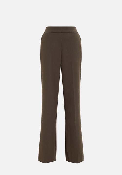Forever New - Marissa wide leg pants  in olive suit