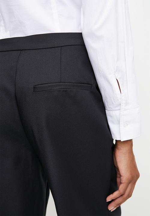 Pringle of Scotland - Pringle alice straight leg pants - black