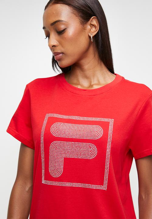 FILA - Natasha T-Shirt - Fila Red