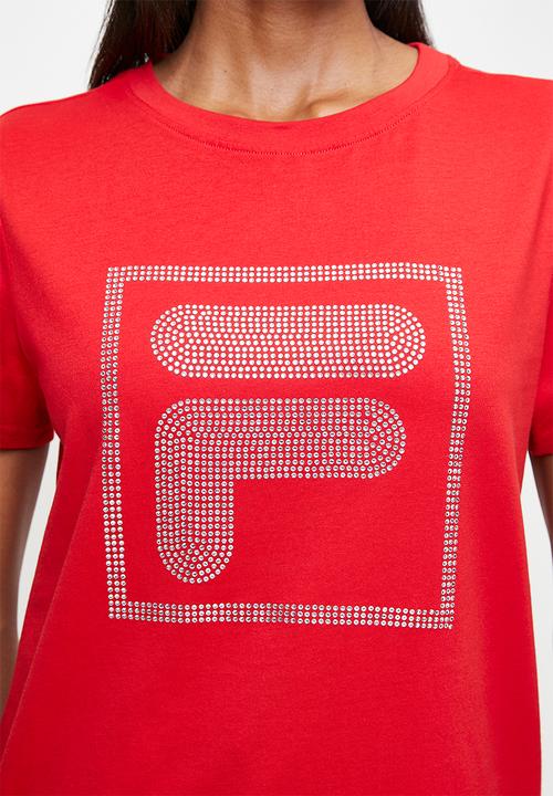 FILA - Natasha T-Shirt - Fila Red