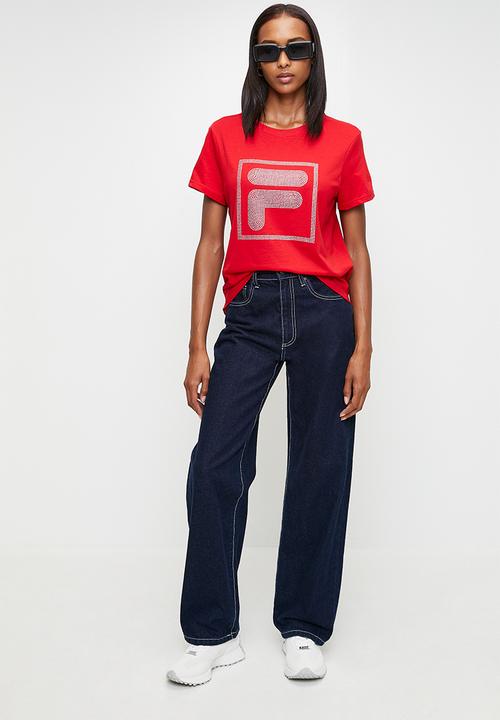 FILA - Natasha T-Shirt - Fila Red