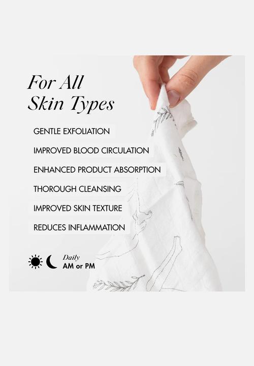SKOON. - BAMBOO Muslin Facecloth - Dayfeels Design