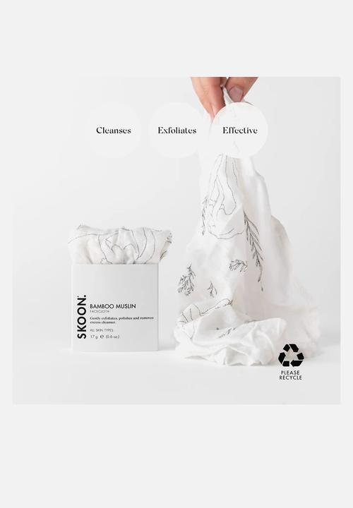 SKOON. - BAMBOO Muslin Facecloth - Dayfeels Design