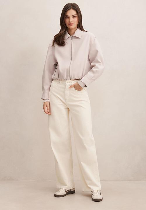Forever New - Alexia top collar jacket in almond milk