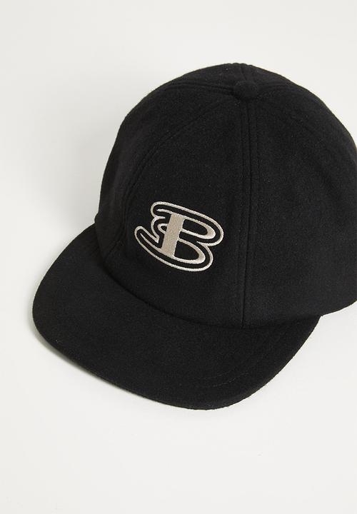 Ben Sherman - Preppy Wool Blend Cap- Black
