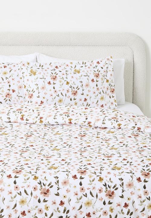 Sixth Floor - Nyra Floral Super Soft Duvet Cover Set 