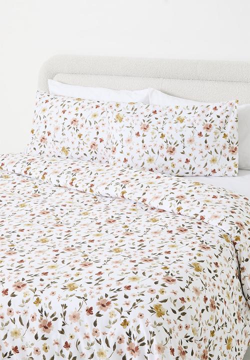 Sixth Floor - Nyra Floral Super Soft Duvet Cover Set 
