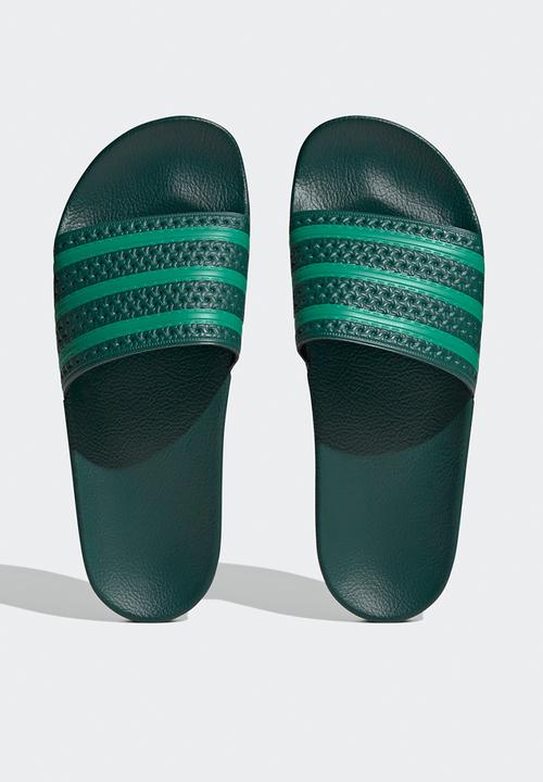 adidas Originals - Adilette - Black/Green