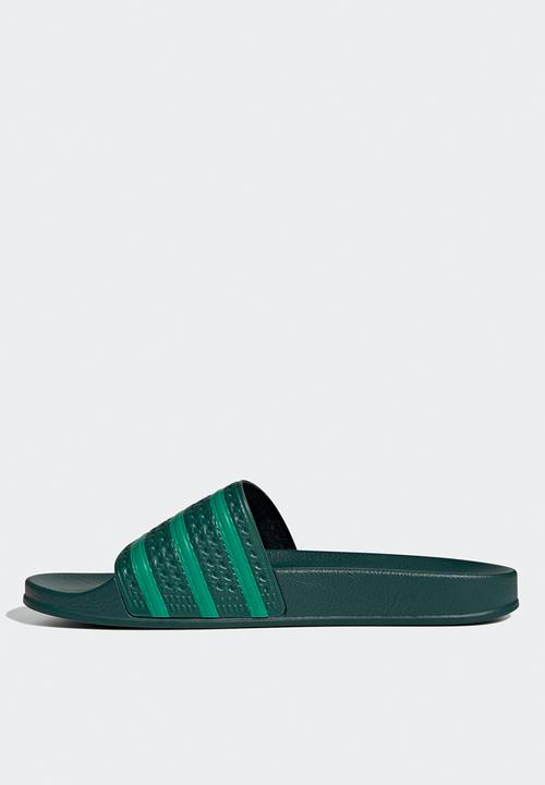 adidas Originals - Adilette - Black/Green