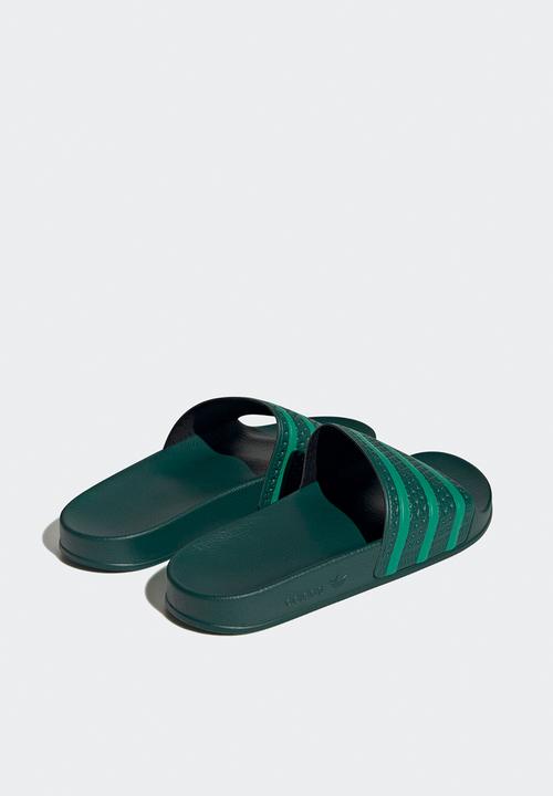 adidas Originals - Adilette - Black/Green