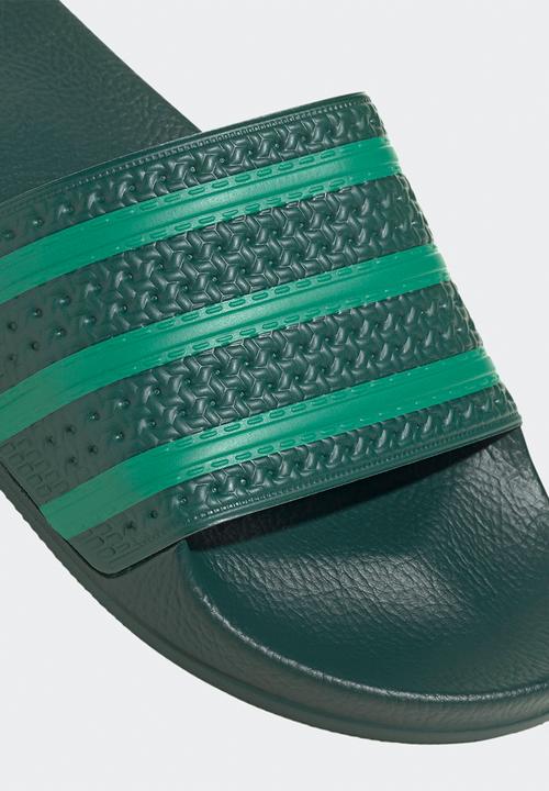 adidas Originals - Adilette - Black/Green