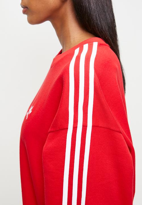 adidas Originals - 3S Crew Os W S26 - Better Scarlet