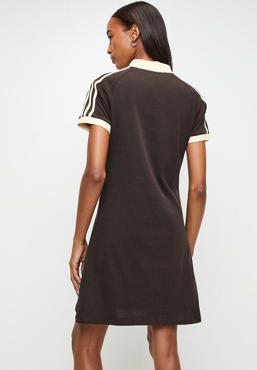 adidas Originals - Polo Dress Sprt W - Aurora Coffee/Ecru Tint