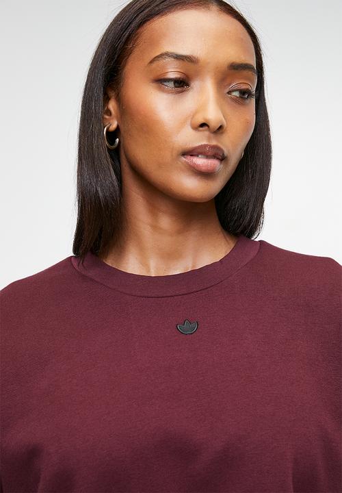 adidas Originals - Ess Crew Fl W S26 - Maroon