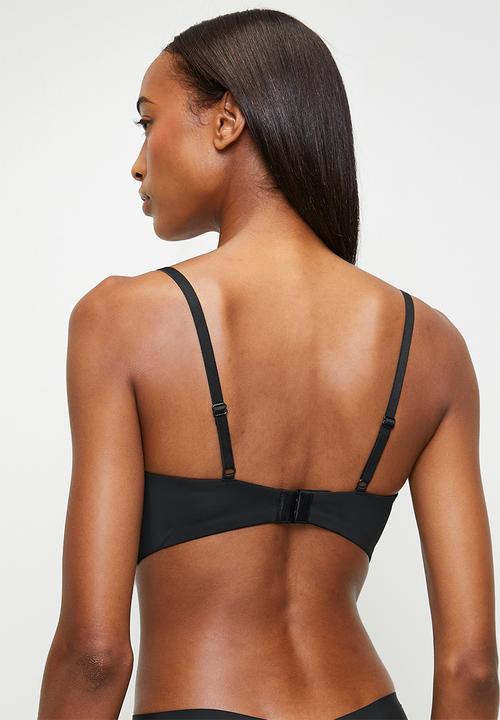 DORINA - Light padded soft bra - black