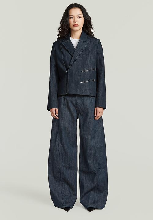 G-STAR - Helyx 3D Cinch Wide Wmn - Neo raw denim