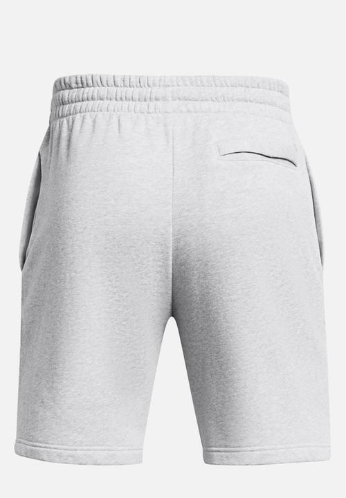 Under Armour - UA Rival Fleece Shorts - Mod Gray Light Heather /  / White
